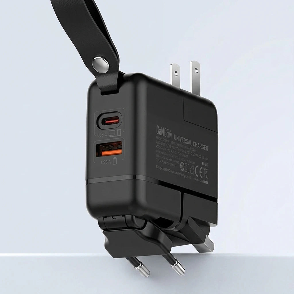 65W GaN universal travel charger